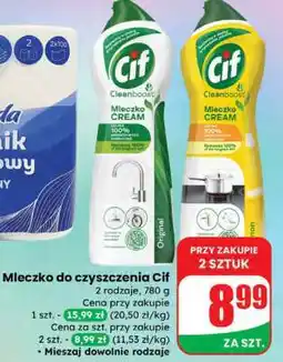 Dino Mleczko do czyszczenia Cif oferta