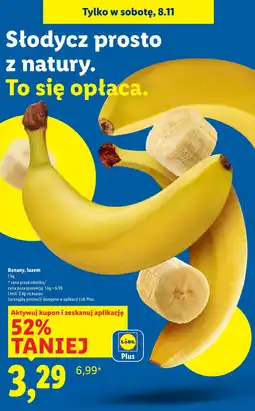 Lidl Banany luzem Lidl oferta