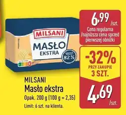 ALDI Masło ekstra MILSANI oferta