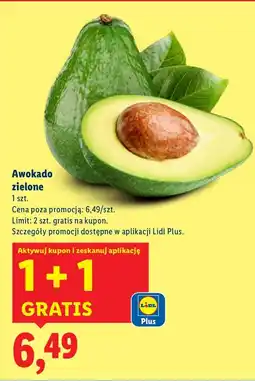 Lidl Awokado zielone Lidl oferta