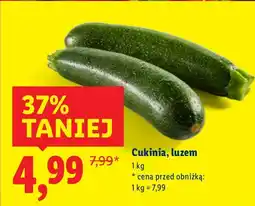 Lidl Cukinia, luzem Lidl oferta