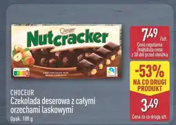 ALDI Czekolada deserowa z całymi orzechami laskowymi CHOCEUR oferta