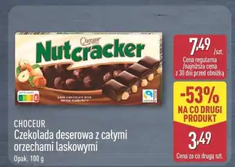 ALDI Czekolada deserowa z całymi orzechami laskowymi CHOCEUR oferta