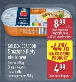 ALDI Smażone filety śledziowe GOLDEN SEAFOOD oferta