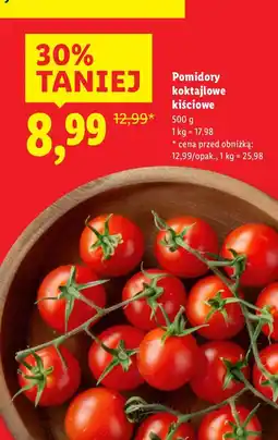 Lidl Pomidory koktajlowe kiściowe Lidl oferta