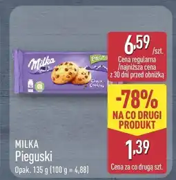 ALDI Ciastka Pieguski MILKA oferta
