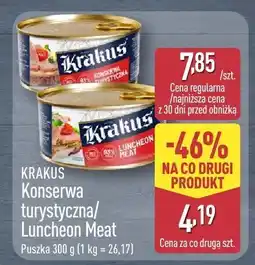 ALDI Konserwa turystyczna KRAKUS oferta