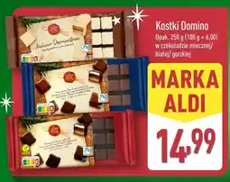 ALDI Czekolada Kostki Domino w czekoladzie mlecznej ALDI oferta