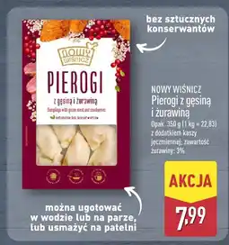 ALDI Pierogi z gęsiną i żurawiną Nowy Wiśnicz oferta