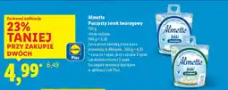 Lidl Serek twarogowy Almette Puszysty serek twarogowy oferta