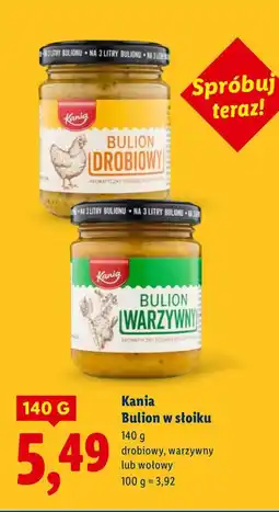 Lidl Bulion Kania Bulion w słoiku warzywny oferta