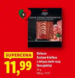 Lidl Zestaw kiełbas z mięsa świń rasy iberyjskiej Deluxe oferta