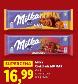 Lidl Czekolada MMMAX Milka oferta