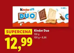 Lidl Kinder Duo oferta