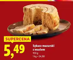 Lidl Sękacz mazurski z masłem Lidl oferta