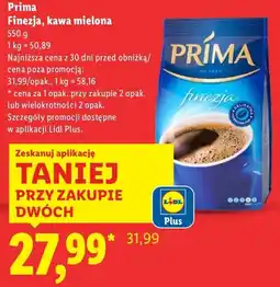 Lidl Kawa mielona Prima Finezja oferta