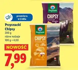 Lidl Przysnacki Chipsy oferta