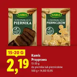 Lidl Przyprawa Kamis do piernika lub pierniczków oferta