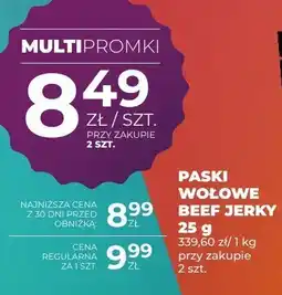 Duży Ben Paski wołowe Beef Jerky Original 25 g Jack Link's oferta