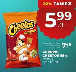 Duży Ben Chrupki Cheetos Ketchup 85 g oferta