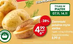 Żabka Ziemniaki jadalne myte siatka Żabka oferta