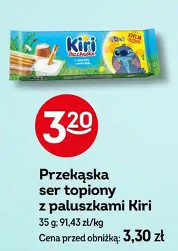 Żabka Przekąska ser topiony z paluszkami Kiri oferta