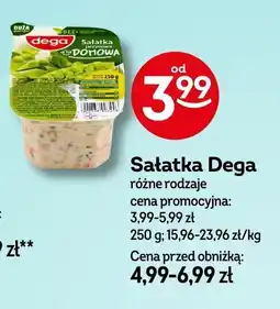 Żabka Sałatka Dega różne rodzaje oferta