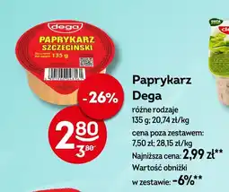 Żabka Paprykarz Dega różne rodzaje oferta