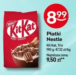 Żabka Płatki Nestle Kit Kat, Trix oferta