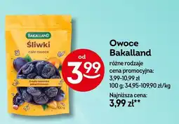 Żabka Owoce Bakalland różne rodzaje oferta
