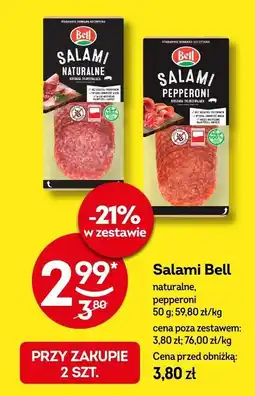Żabka Salami Bell pepperoni oferta
