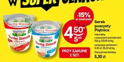 Żabka Serek puszysty Piątnica naturalny, z suszonymi pomidorami oferta