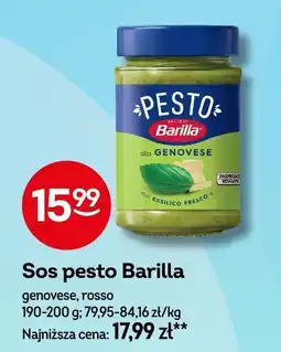 Żabka Sos pesto Barilla genovese, rosso oferta
