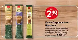 Żabka Kawa Cappuccino Specials Jacobs Dubai Chocolate oferta