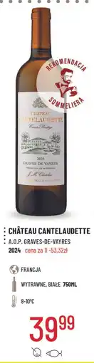 E.Leclerc Wino Graves De Vayres Chateau Cantelaudette oferta