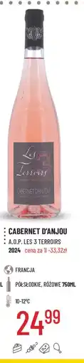 E.Leclerc Wino cabernet d'anjou Les 3 Terroirs oferta