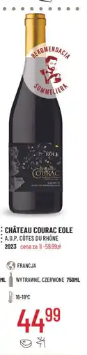 E.Leclerc Wino wytrawne Eole Chateau Courac oferta