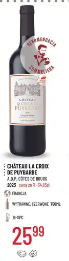 E.Leclerc Wino cotes de bourg Chateau La Croix De Puybarbe oferta
