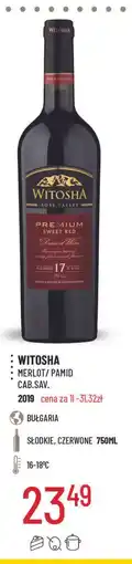 E.Leclerc Wino Witosha Premium Sweet Red oferta