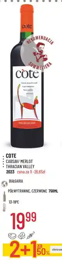 E.Leclerc Wino Cote Red Semi-Sweet oferta