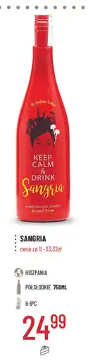 E.Leclerc Wino czerwone Keep Calm & Drink Sangria oferta