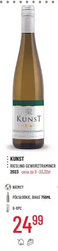 E.Leclerc Wino półwytrawne białe Kunst Riesling oferta
