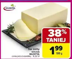 Carrefour Ser gouda Mlekpol oferta