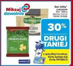 Carrefour Ser cheddar red Dublin Dairy oferta