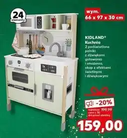 Kaufland Kuchnia drewniana z akcesoriami Kidland oferta