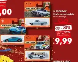Kaufland Małe samochodziki Matchbox oferta