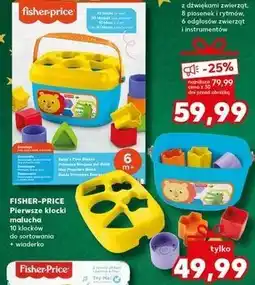 Kaufland Pierwsze klocki malucha Fisher-Price oferta