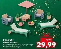 Kaufland Meble dla lalek Kidland oferta