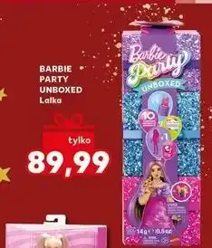 Kaufland Lalka barbie party unboxed oferta