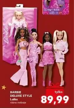 Kaufland Lalka barbie deluxe style Mattel oferta